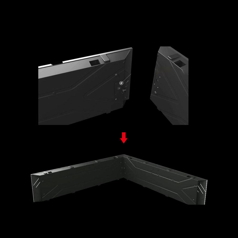 D Plus LED Display Indoor Fixed Sign LED Screen in 2.6mm/2.9mm/3.9mm/4.9mm Pixel Pitch Stetched LED Screen