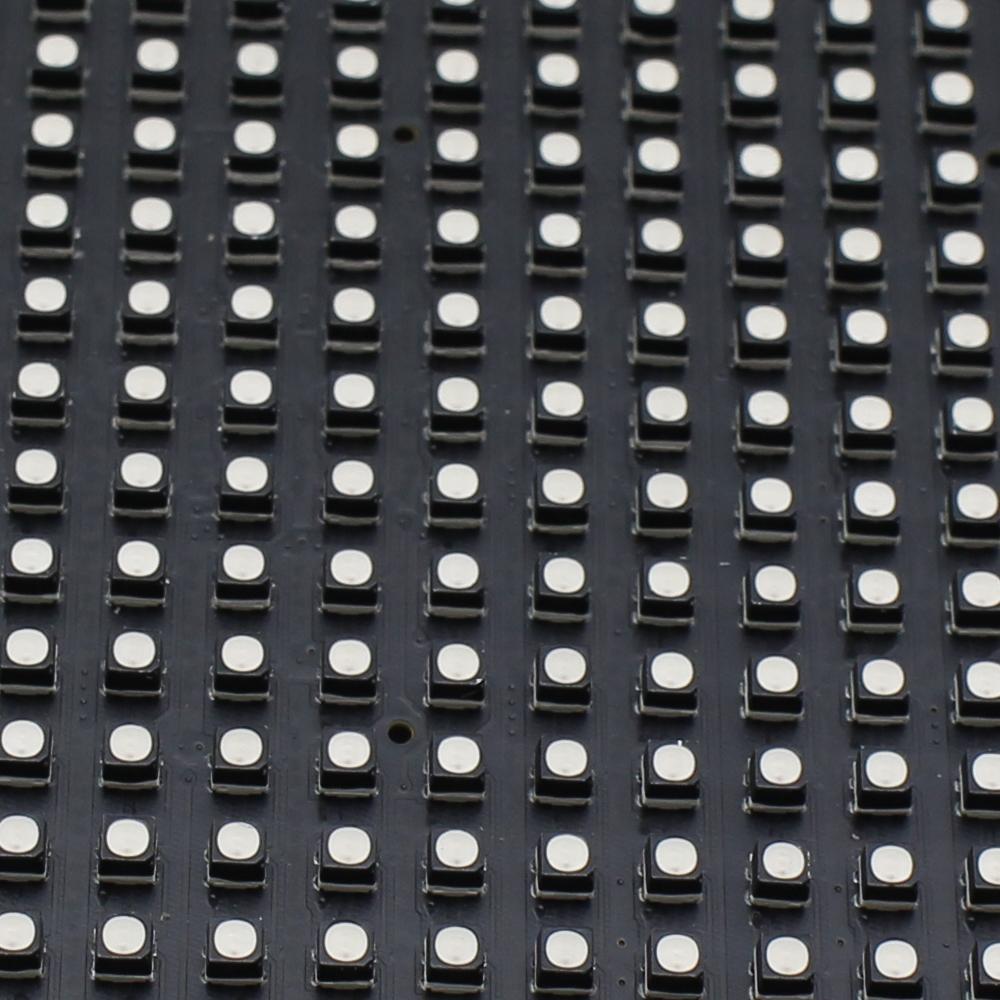 M-SF4 (P4) Silicon Based LED Module, 4mm Full RGB Pixel Panel Screen in 256 * 128 mm with 2048 dots, 1/16 Scan, 800 Nits LED Tile for Indoor Display