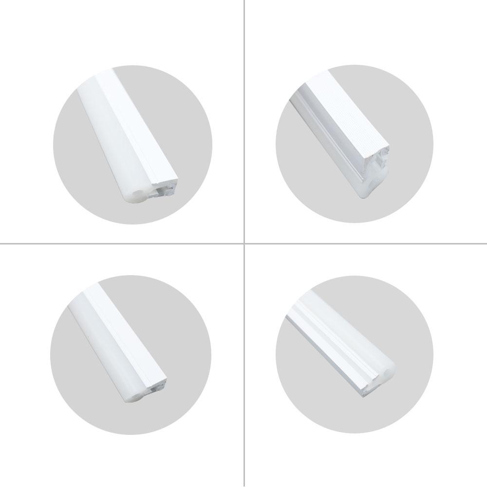 1M/5M/10M/20M  Pack of T1225 LED Neon Light Housing Kit with End Caps and Mounting Clips, Flexible Neon Channel Fit for 12mm Wide LED Strip Lights