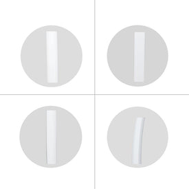 1M/5M/10M/20M  Pack of T1315 LED Neon Light Housing Kit with End Caps and Mounting Clips, Flexible Neon Channel Fit for 10mm Wide LED Strip Lights