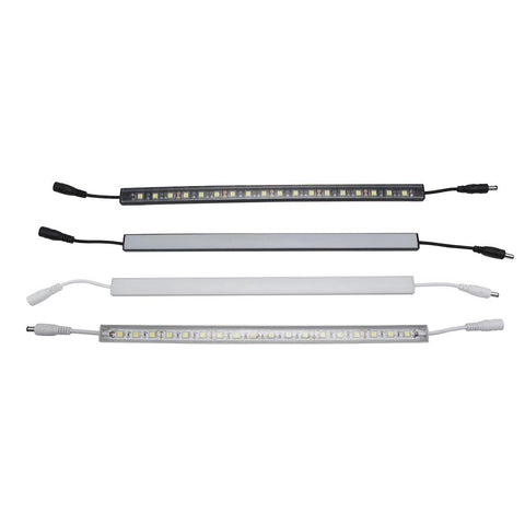 Image of C-Series 6 Pack (6*3W) Dimmable CRI 90 Ultra Thin 12inch Linkable Linear LED Under Cabinet Lights  with Dimmer & Power Adapter