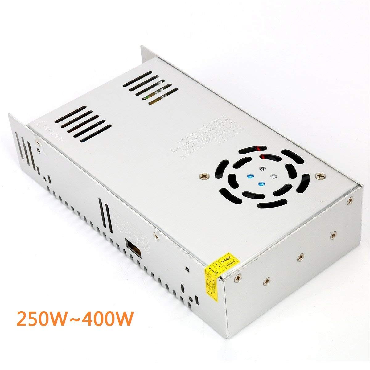 Heavy Duty Industrial Series Metal House Screw Terminal Adapter 110-220V AC to 12V/24V/5V DC
