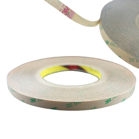 Image of 55M（180 Feet) Roll 0.14mm Thick 300LSE Heat Resisiting Double Sided Tape Adhesive Stronger Stick for LED Strip Lights