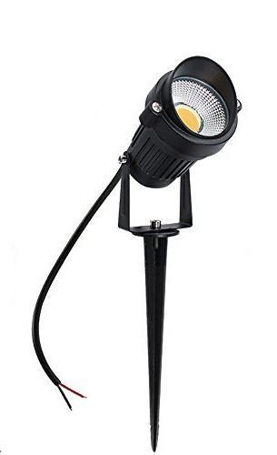 3W LED Landscape Lights 12V-24V Waterproof Garden Pathway Lights Walls Trees Flags Outdoor Spotlights with Spike Stand