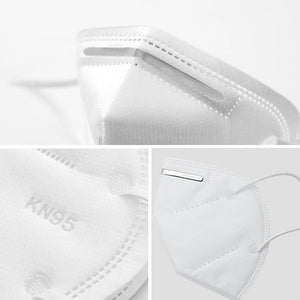 10Pack of KN95 Face Masks, Multi-Ply Cotton Filter Medical Sanitary for Dust, Germ Protection