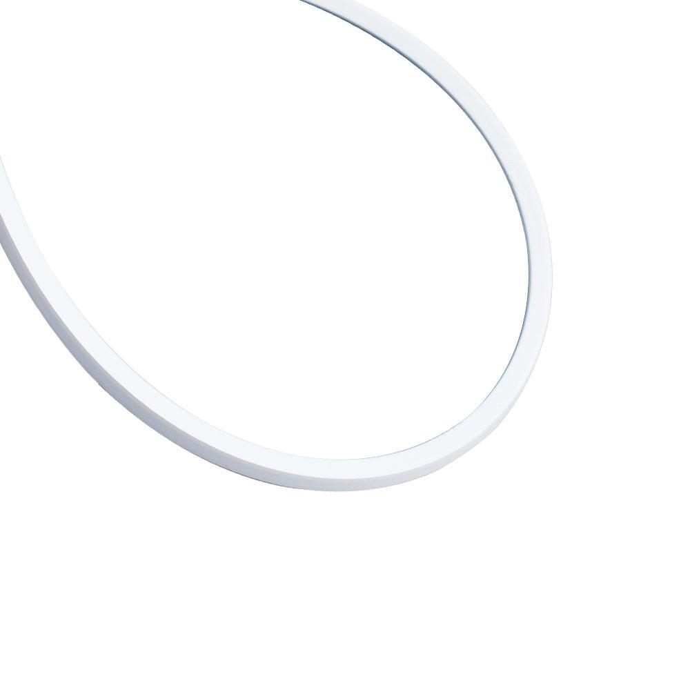 1M/5M/10M/20M  Pack of T0606 LED Neon Light Housing Kit with End Caps and Mounting Clips, Flexible Neon Channel Fit for 3mm Wide LED Strip Lights