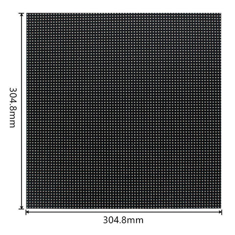 Image of M-SF3.8 (P3.8) Silicon Based LED Module, 3.8mm Full RGB Pixel Panel Screen in 304.8 * 304.8 mm ( 1sq.ft) with 6400 dots, 1/20 Scan, 800 Nits LED Tile for Indoor Display