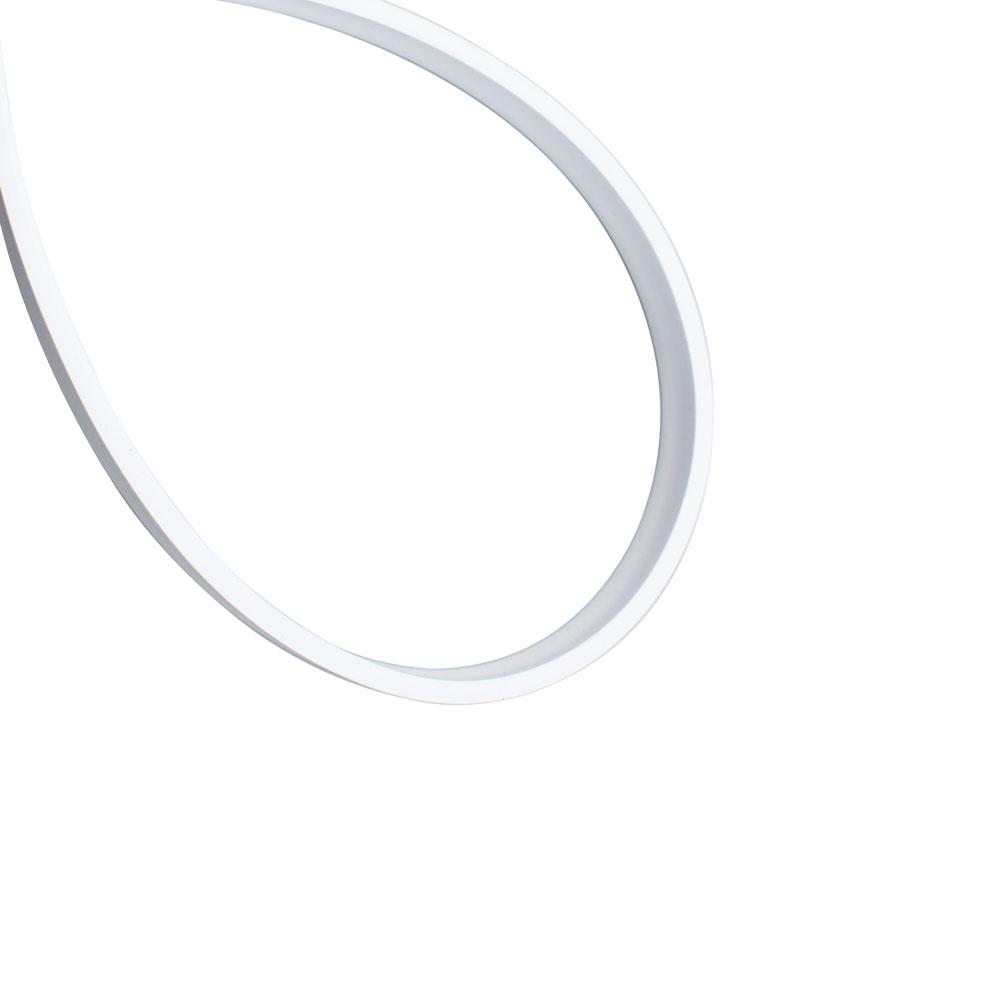 1M/5M/10M/20M  Pack of T0515 LED Neon Light Housing Kit with End Caps and Mounting Clips, Flexible Neon Channel Fit for 12mm Wide LED Strip Lights