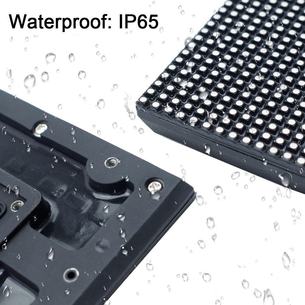 New Generation M-WF4L P4 (4mm) Outdoor Waterproof LED Module, 4mm Pixel Pitch Full RGB LED Panel Screen in 320 * 160 mm with 8192 dots, 1/24 Scan, 4500 Nits For Outdoor Display