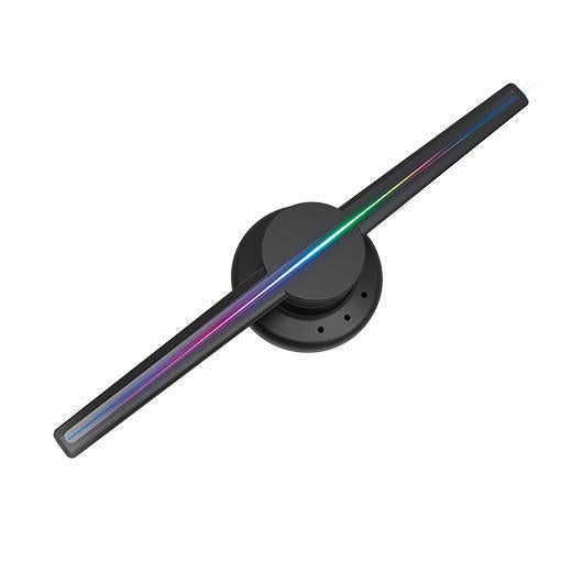 Free Shipping 43cm 3D Hologram WiFi App Control Advertising Display LED Fan- 2 Blades 640 Resolution Ideal for Store/Casino/,Restaurants/Bar Signs