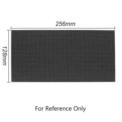 Image of M-F4 (P4) Bare Board LED Module, 4mm Full RGB Pixel Panel Screen in 256 * 128 mm with 2048 dots, 1/16 Scan, 800 Nits LED Tile for Indoor Display