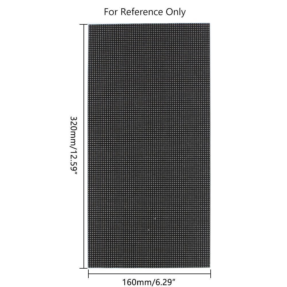 M-F5L (P5L Bare Board LED Module, 5mm Full RGB Pixel Panel Screen in 320 * 160 mm with 2048 dots, 1/16 Scan, 800 Nits LED Tile for Indoor Display