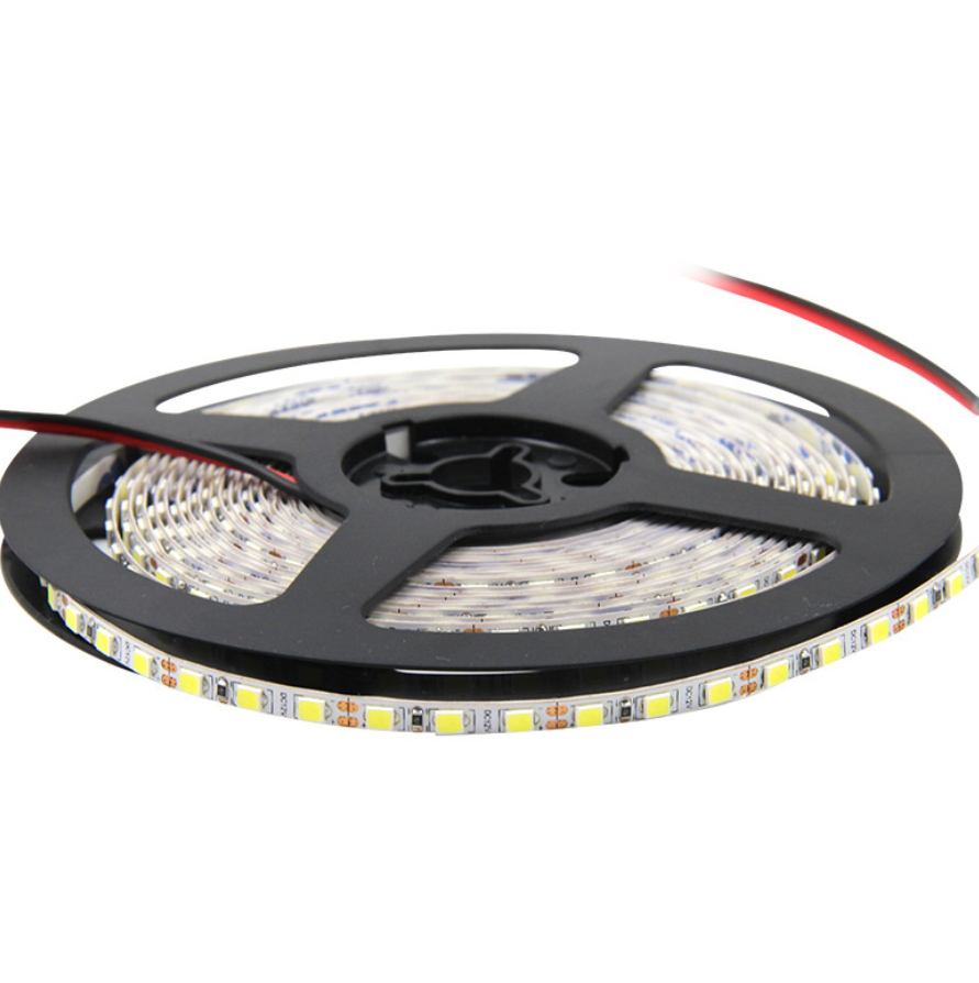 4mm Wide Super Slim DC 12V Dimmable SMD2835-600 Flexible LED Strips 10Watt/Meter 1000LM/M 120 LEDs Per Meter White FPCB Background  LED Tape Light