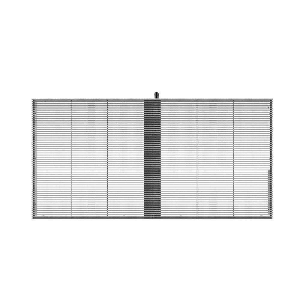 aClear Series P3.9/7.8mm Transparent LED Display 1500nits/4500nits in Size 1000x500mm Aluminum Cabinet for Indoor Installation for Glass /Window