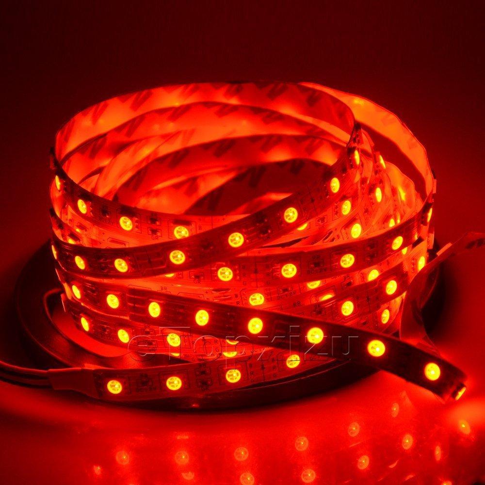 SMD5050-150 RGB Color Change Tri-Chip Flexible LED Strips 30 LEDs Per Meter 10mm Width