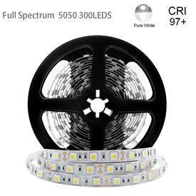 16.4Feet (5Meter)SMD5050 300LED 12VDC 60Watt True Color CRI95+ High Color Accuracy LED Flexible Strip Light that Produce Full Spectrum Natural Light
