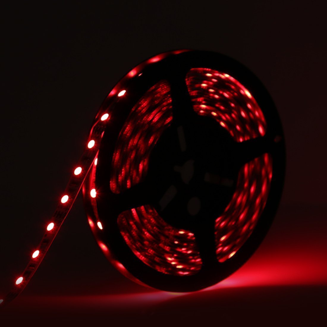 SMD5050-300 RGB Color Changing High Density Tri-ChipFlexible LED Strips 60 LEDs Per Meter 10mm Width