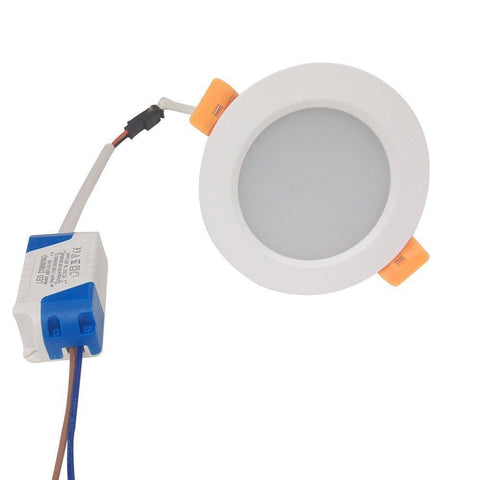 Image of LED Downlight 3W/5W/7W/9W/12W/15W/18W/24W CRI80 COB Fixed Head Flat Diffuser Ceiling Light-DXL Series