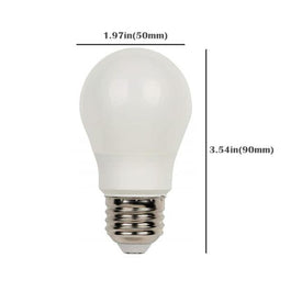 6 Pack 5Watt 450LM G50 LED Bulb Light E27 Screw Base 100-240V AC Non-dimmable 50mm White Light LED Globe