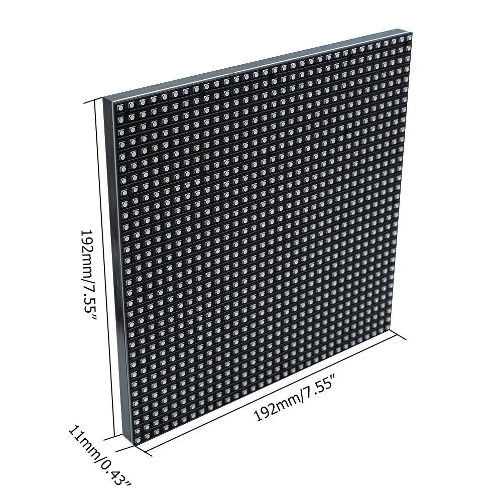 M-ID6 P6 Normal Indoor Series LED Module, Full RGB 6mm Pixel Pitch LED Display Tile in 192*192mm with 1024 dots, 1/16 Scan, 800 Nits for indoor Display