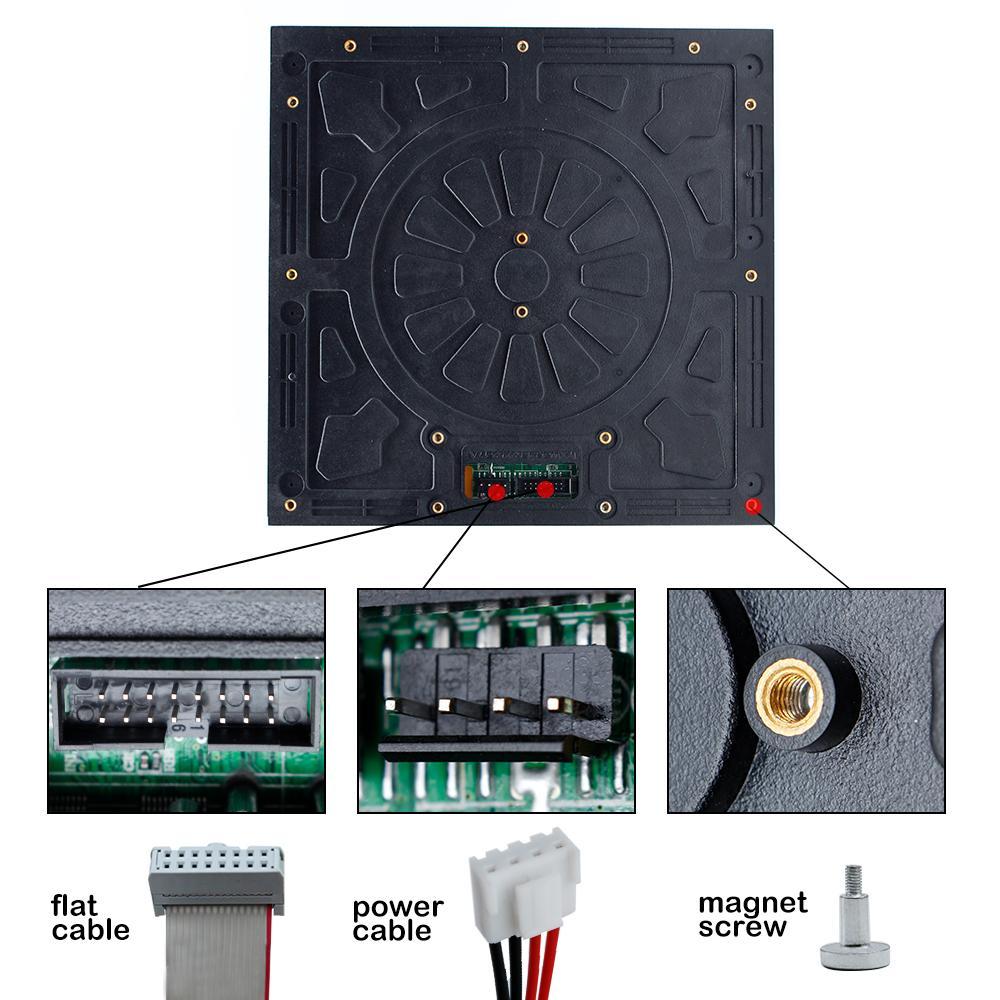 M-OD4.8 (P4.8) Rental Outdoor LED Module, Full RGB 4.81mm Pixel Pitch LED Tile in 250 * 250mm with 2704 dots, 1/13 Scan, 5000 Nits For Outdoor Display