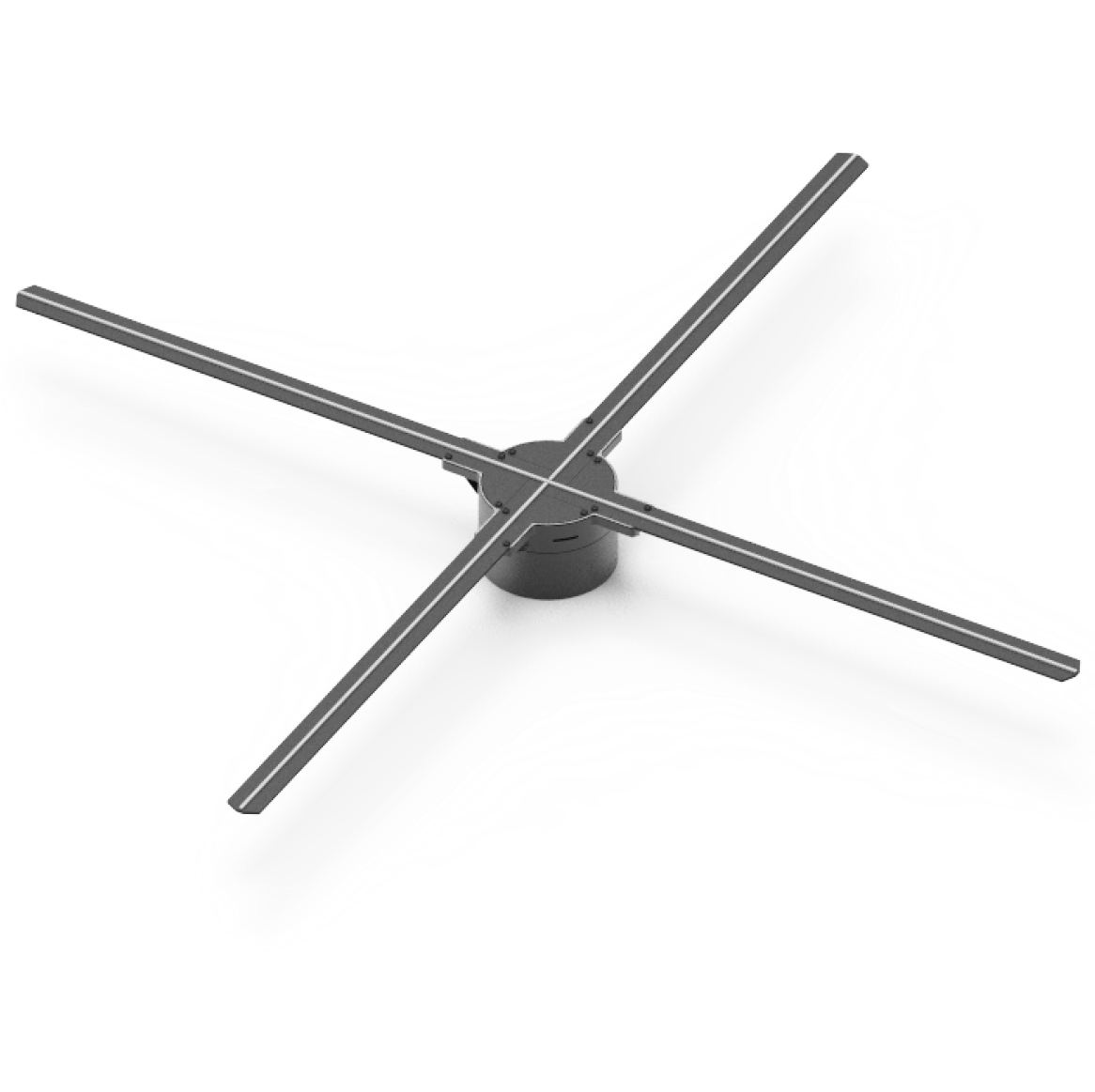 Free Shipping 65cm 3D Hologram WiFi App Cloud Control Advertising Display LED Fan- 4 Blades 1024 Resolution Ideal for Store/Casino/Restaurant/Bar Signs