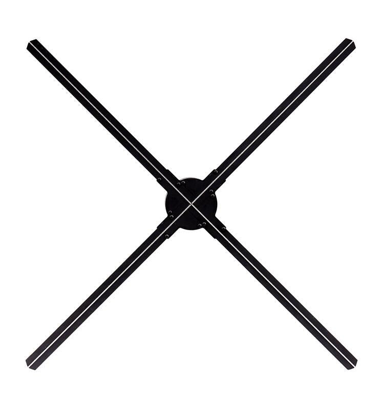 Free Shipping 65cm 3D Hologram WiFi App Cloud Control Advertising Display LED Fan- 4 Blades 1024 Resolution Ideal for Store/Casino/Restaurant/Bar Signs