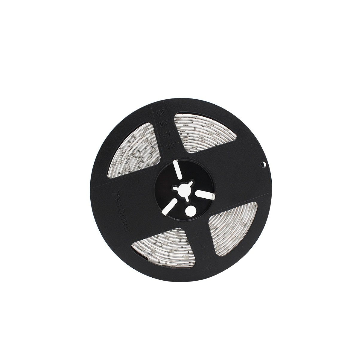 DC 12V Dimmable 670NM Red SMD5050-300 Flexible LED Strips 60 LEDs Per Meter 8mm Width 12W Per Meter