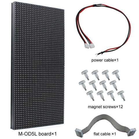 Image of M-OD4L P4 Normal Outdoor Series LED Module,Full RGB 4mm Pixel Pitch LED Tile in 320*160mm with 3200 dots, 1/10 Scan, 5000 Nits  for Outdoor Display
