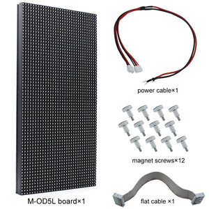 M-OD4L P4 Normal Outdoor Series LED Module,Full RGB 4mm Pixel Pitch LED Tile in 320*160mm with 3200 dots, 1/10 Scan, 5000 Nits  for Outdoor Display