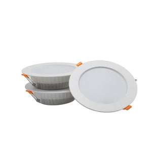 LED Downlight 5W/7W/12W/15W/24W CRI80 COB Fixed Head All White Directional Recessed Ceiling Light-Q7 Series