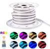 AC 110V / 220V IP65 High Voltage RGB Color Changing Neon Strip Light with the power plug