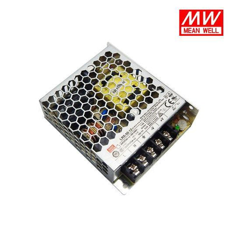 Image of MeanWell UL Listed AC/DC (5V/12V/24V) Enclosed Single Output Switching Power Supply