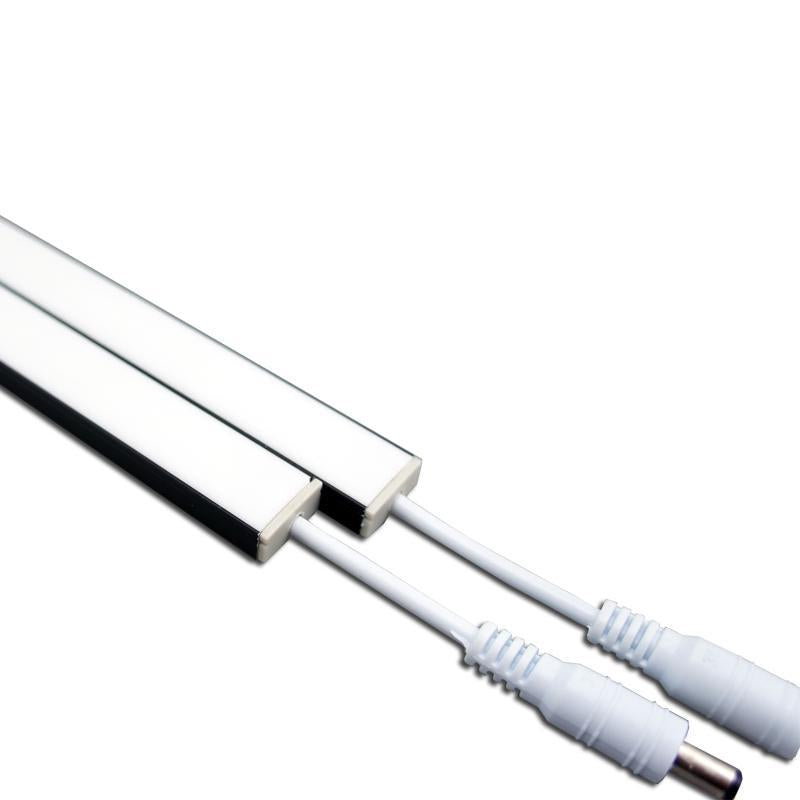 5 / 10 Pack 12V DC LED Surface Linear Profile LED Light Strip in Aluminum Profile with Cover for Under Cabinet Lighting