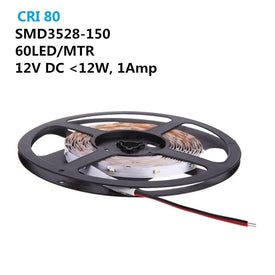 DC 12V SMD3528-150 Flexible LED Strips 30 LEDs Per Meter 8mm Width 150lm Per Meter