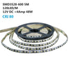 DC 12V Dimmable SMD3528-600 Flexible LED Strips 120 LEDs Per Meter 8mm Width 600lm Per Meter