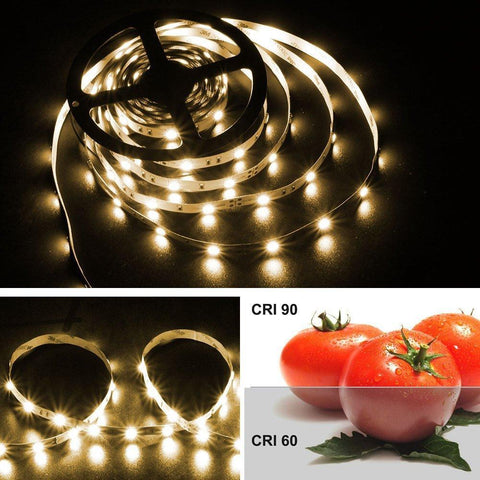 Image of High CR I> 90 DC 12V Dimmable SMD5050-150 Flexible LED Strips 30 LEDs Per Meter 10mm Width 450lm Per Meter