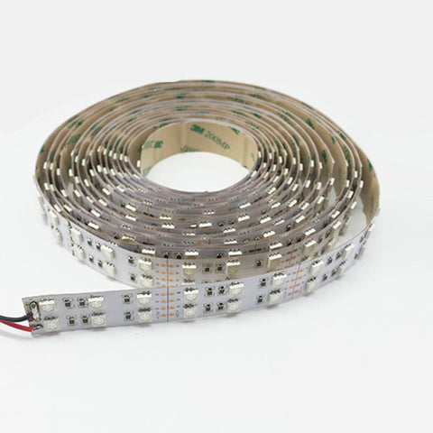 Image of High CRI >90 DC 12V Dimmable SMD5050-600 Double Row Flexible LED Strips 120 LEDs Per Meter 15mm Width 1800lm Per Meter