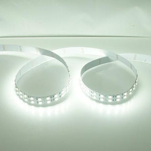 High CRI >90 DC 12V Dimmable SMD5050-600 Double Row Flexible LED Strips 120 LEDs Per Meter 15mm Width 1800lm Per Meter