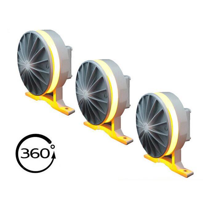 FREE SHIPPING 8W 360° Light Blade Grey Finish Window Frame LED Light for Architecture Graphic/Doorframe/Hallway/Outdoor Landscape Decorative Lighting