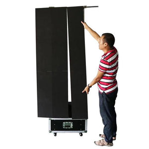 EP-M Series 2SQM Kit Indoor 3.9mm Foldable Mobile LED Poster Remote Controlled LED Display Screen in Moveable Airflight Case
