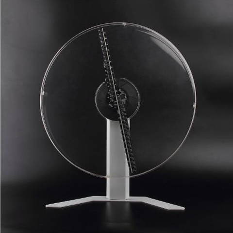 Image of Free Shiping 43cm WIFI APP Control 3D Hologram Fan Unique Design with 40mm Slim Protective Cover Holograma Advertising Logo Projector LED Fan Display
