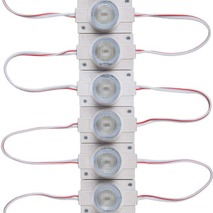 20pcs/pack LED Modules with Lens for Light Box DC12V 110LM 1.5W Waterproof IP65 with Adhesive Tape Back