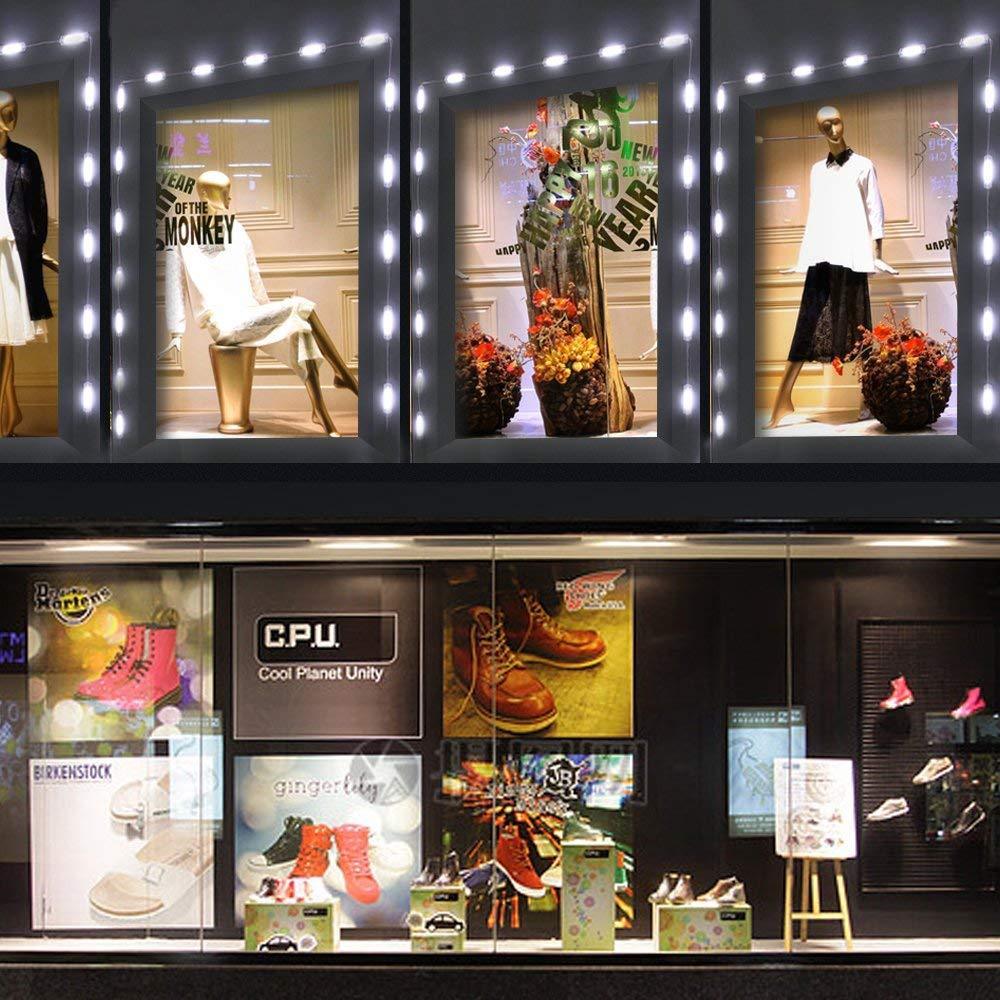 20pcs/pack LED Modules String with COB 2W LED 160°Beam DC12V 100LM 2W Module Light Waterproof IP65 with Adhesive Tape Back