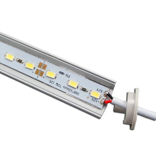 5 / 10 Pack 12V DC LED Corner Linear Profile LED Light Strip in Aluminum Profile with Cover for Under Cabinet Lighting