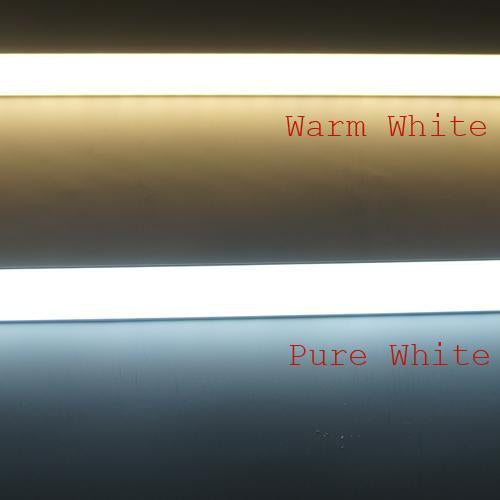 5 / 10 Pack 12V DC LED Corner Linear Profile LED Light Strip in Aluminum Profile with Cover for Under Cabinet Lighting