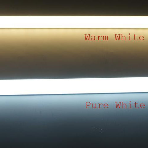 Image of 5 / 10 Pack 12V DC LED Corner Linear Profile LED Light Strip in Aluminum Profile with Cover for Under Cabinet Lighting