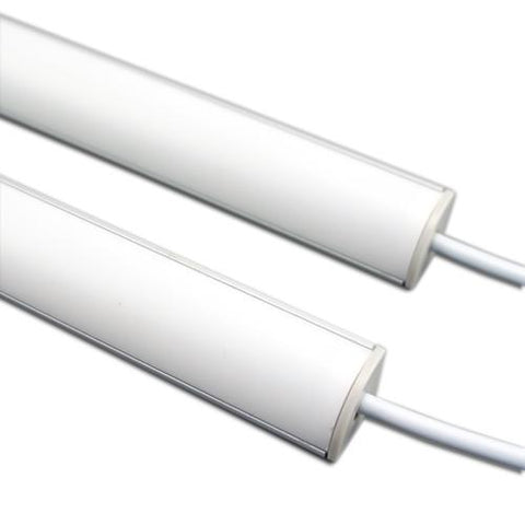 Image of 5 / 10 Pack 12V DC LED Corner Linear Profile LED Light Strip in Aluminum Profile with Cover for Under Cabinet Lighting