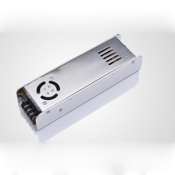 Low Profile Slim Metal House Screw Terminal Adapter Power Supply 110-220V AC to 12V / 24V DC