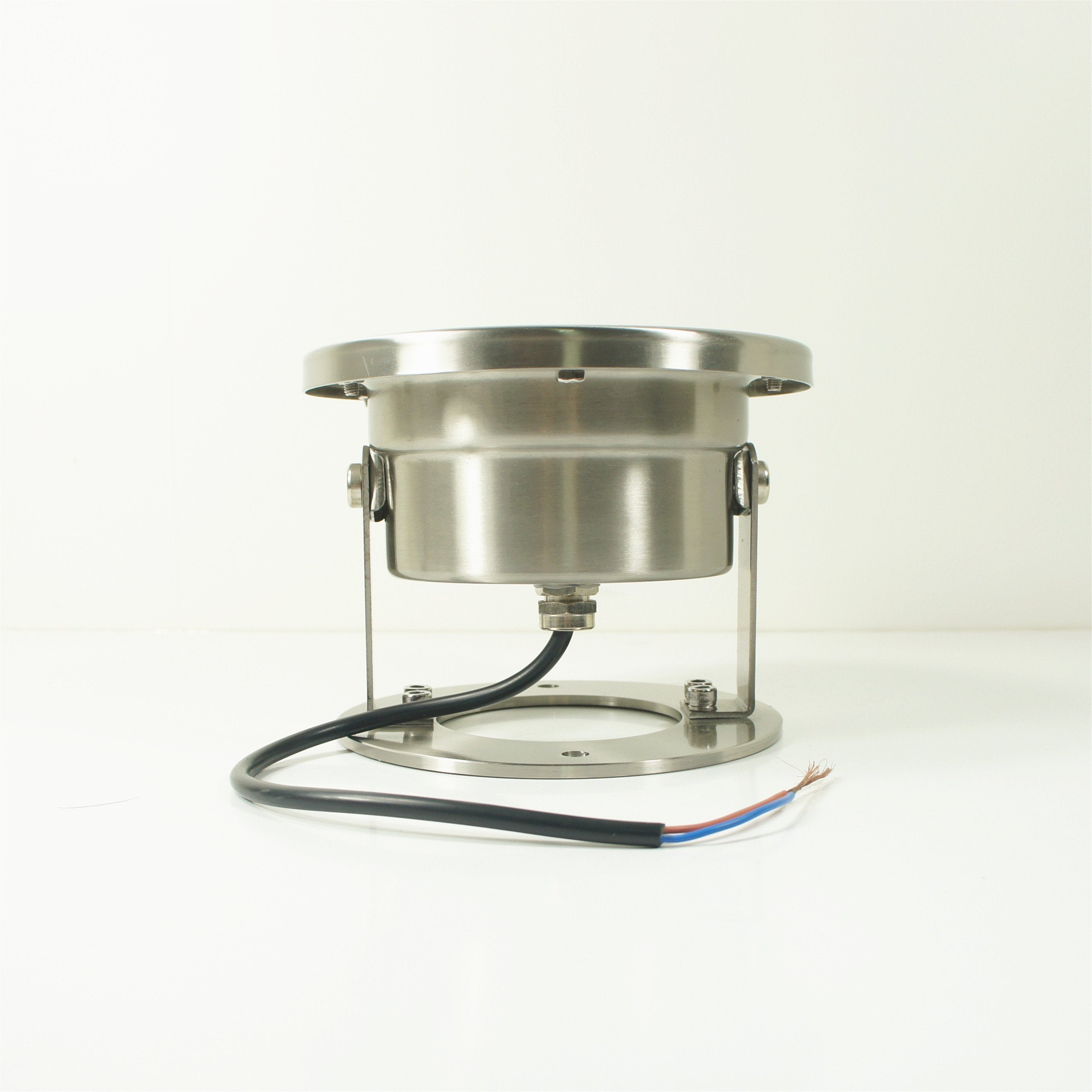 Free Shipping 4 Pack 12W LED Under Water Light, Stainless Steel Housing, 168mm in Diameter, Single Color DC24V, IP68 Waterproof Fountain Light